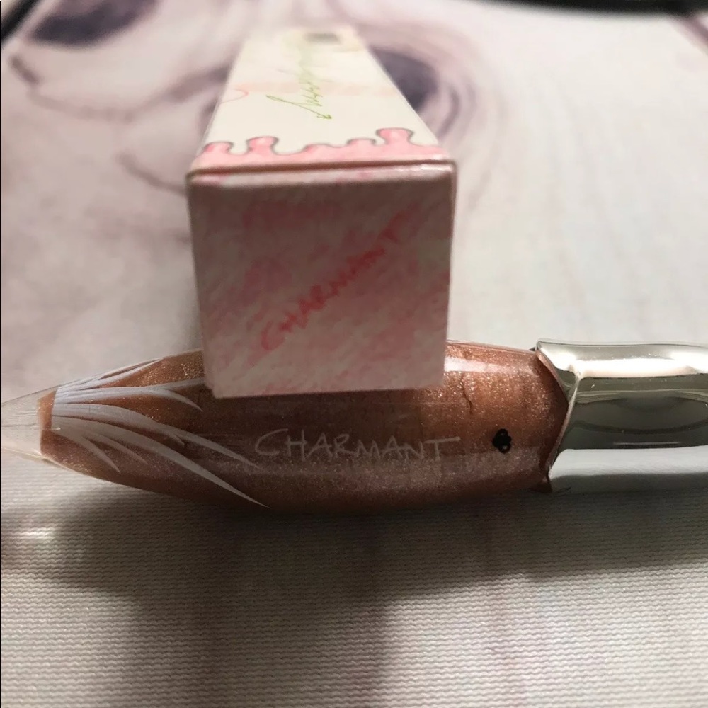 🔥⚡️BOGO SALE⚡️🔥 BBW Goldie Lip Gloss CHARMANT - Picture 3 of 4